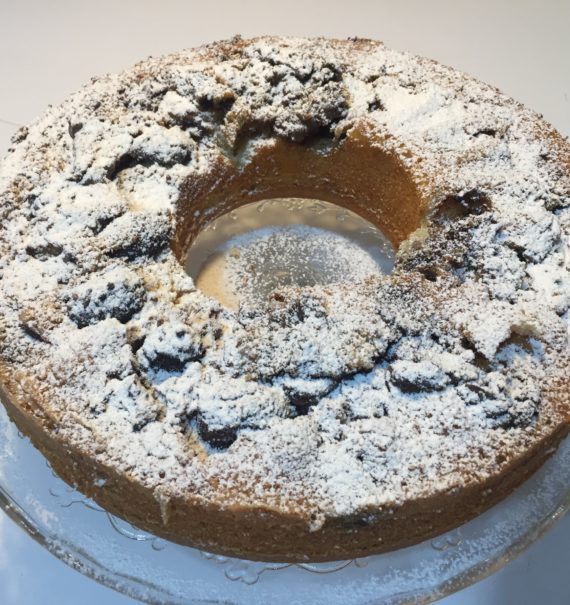 CIAMBELLA CON OVETTI DI CIOCCOLATA - ALLA PALMA AZZURRA